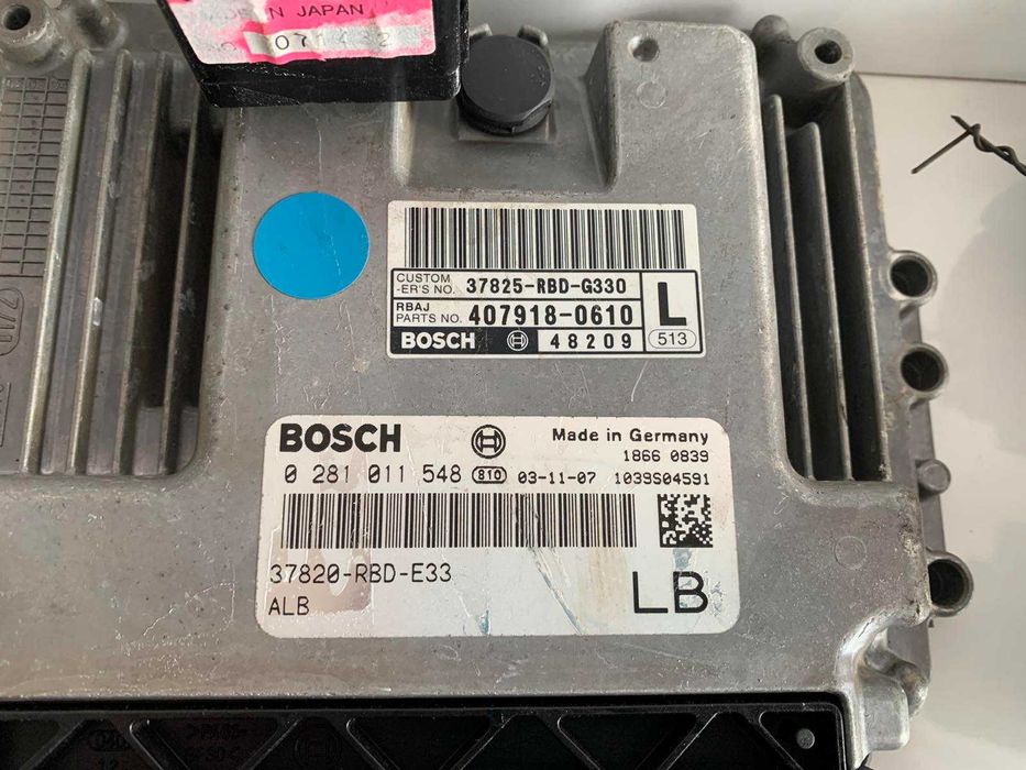 Компютър клеморед ключ патрон Honda Accord 7 2.2 i-Ctdi 140hp 02810115