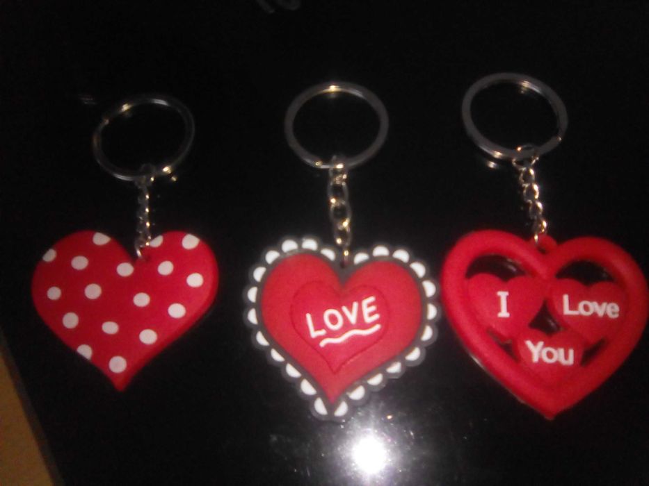 Брелки сердца недорого