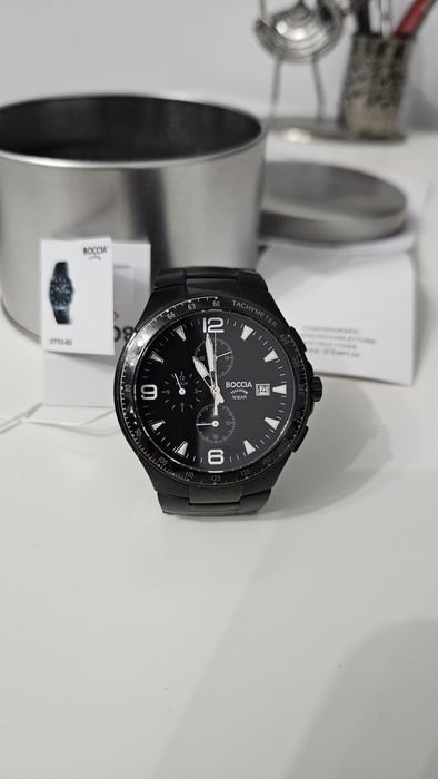 Кварцевые часы BOCCIA TITANIUM.