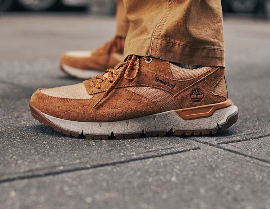 Замшевые кроссовки Timberland