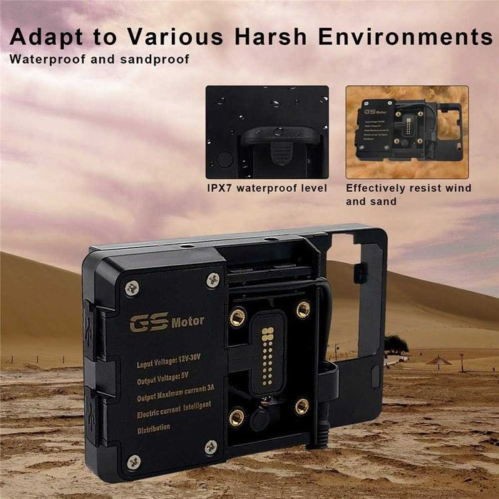 Мото стойка за телефон GS Motor /навигационна база тип BMW Motorrad