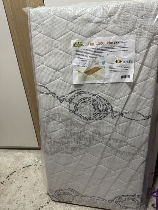 Saltea pătuț fibră cocos