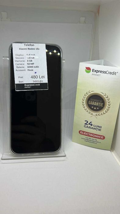 Xiaomi Redmi 15C (AG1 Alexandru B54501) - Garantie 2 ani!