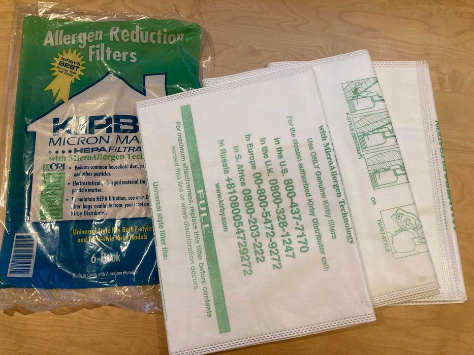 Saci originali aspirator Kirby Micron Magic Hepa sau hartie