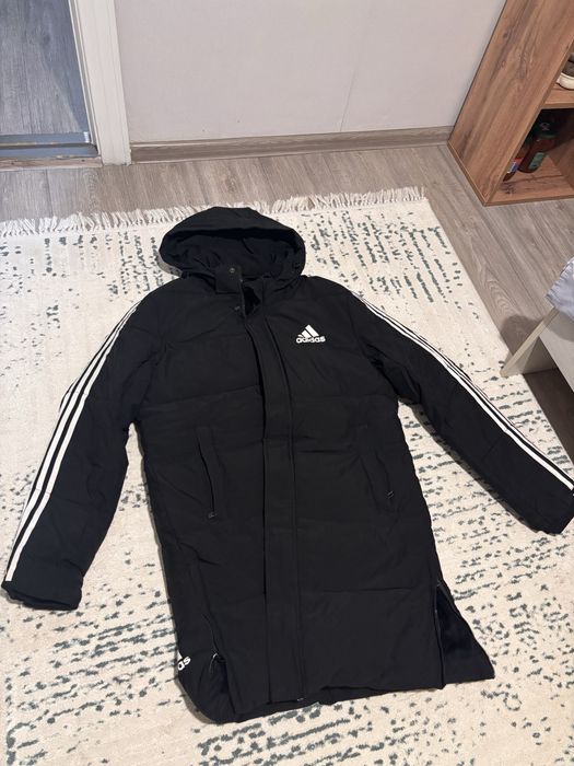 Длинная куртка адидас