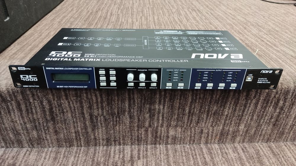 Sistem PA profesional NOVA – 2x E18SUB + 2x EH15 + DC4000