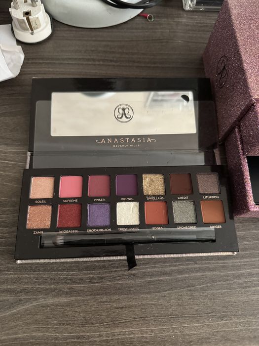 Палетки теней оригинал Huba beauty Anastasia Beverly Hills Tarte