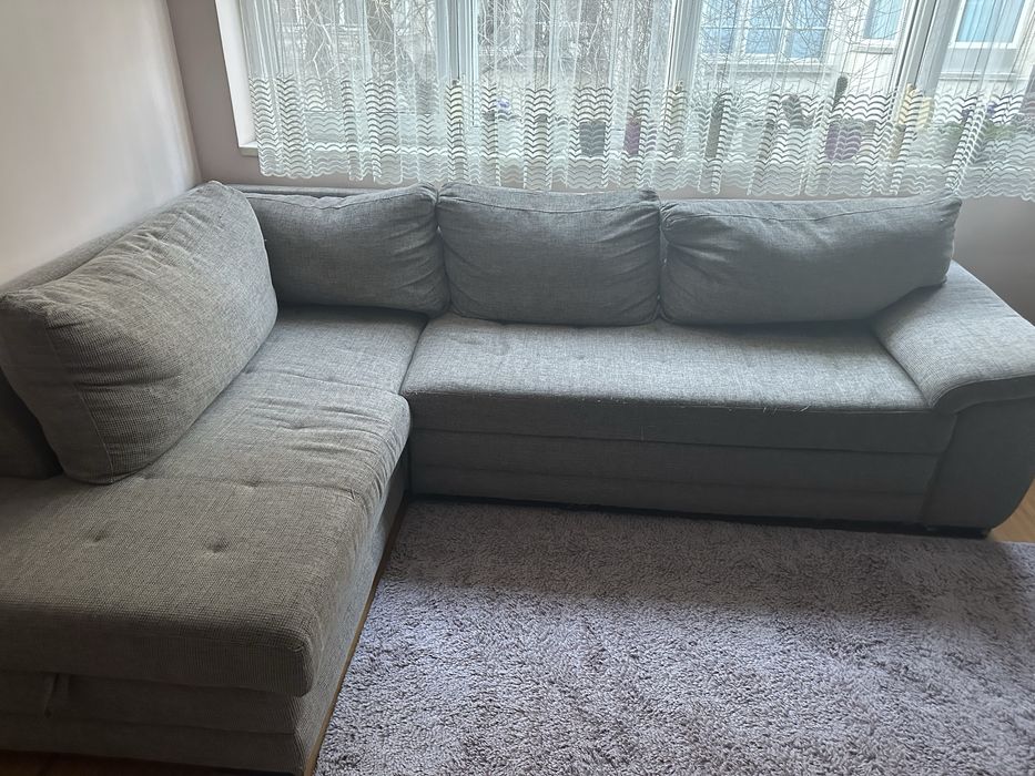 Ъглов Диван с функция за сън