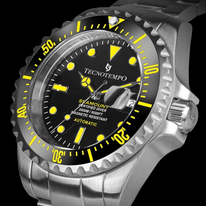 Ceas Tecnotempo - Automatic - Diver 2000M "SEAMOUNT" - TT.2000S.ABY