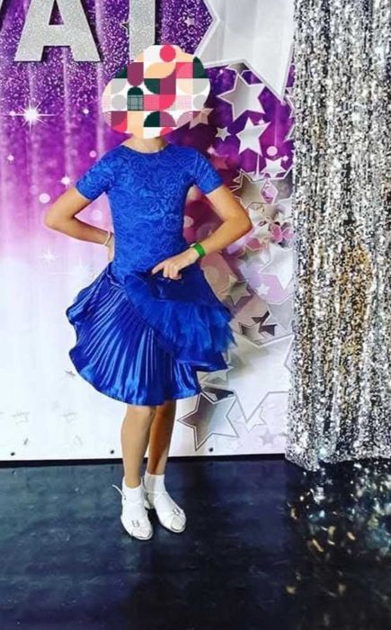 Рокля за спортни танци 128-134