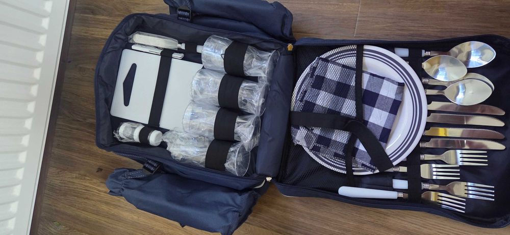 Rucsac picnic Hyde Park, 4 persoane, complet echipat, Sigilat