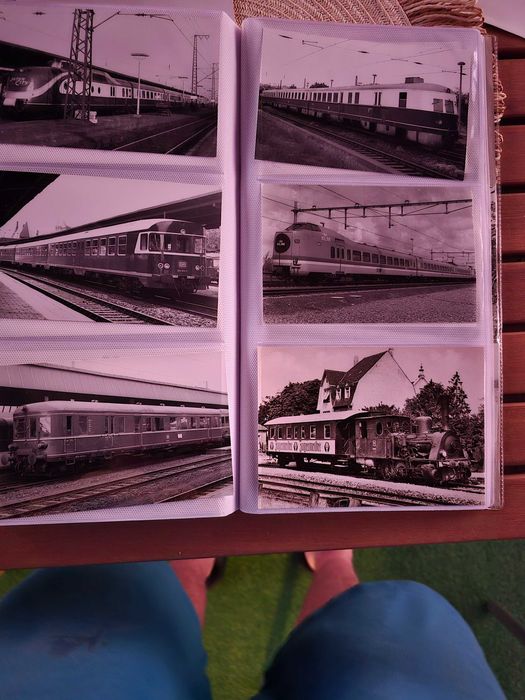 Locomotive cu abur, trenuri, vagoane...