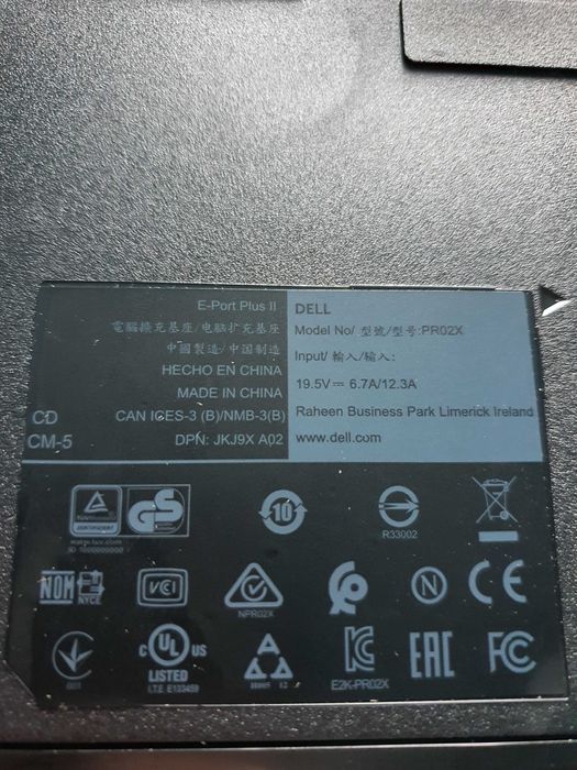 Dell Pro2X docking station NOU