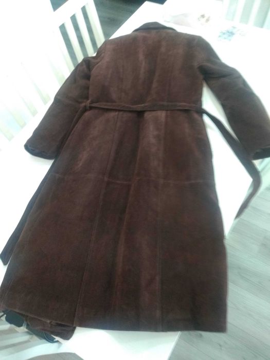 Palton dama piele naturala intoarsa