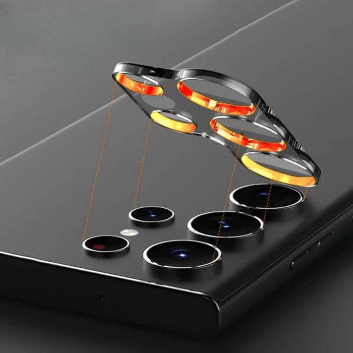 Samsung Galaxy S25 S24 / Ultra / Plus / 3D Стъклен протектор за камера