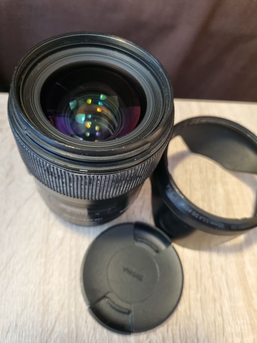Obiectiv sigma 35mm f 1.4 art Canon
