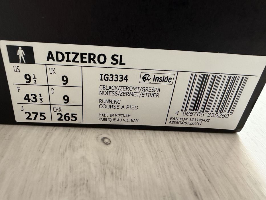 Adidas Adizero SL marimea 43 1/3