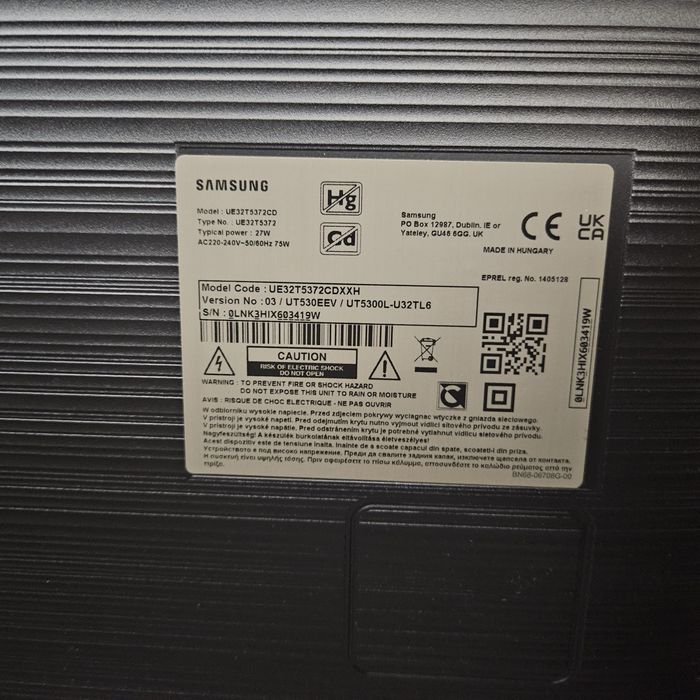 Samsung 32" Smart TV Full HD UE32T5372 – отлично състояние