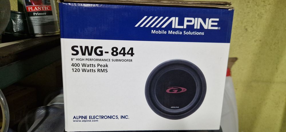 Бас говорител Alpine SWG 844