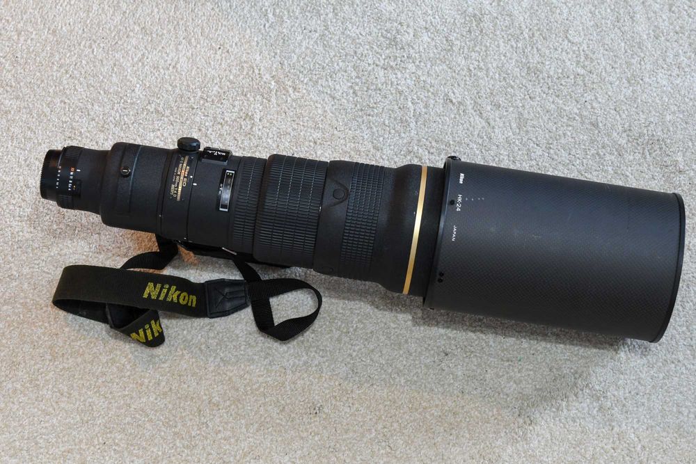 Обектив Nikon AF-S 500mm F4 D IF ED