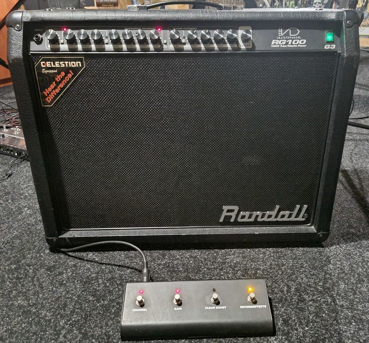 Amplificator combo Randall RG100 G3 100W cu difuzoare Celestion