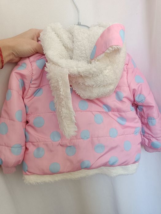 Geacă fată 9-12 luni