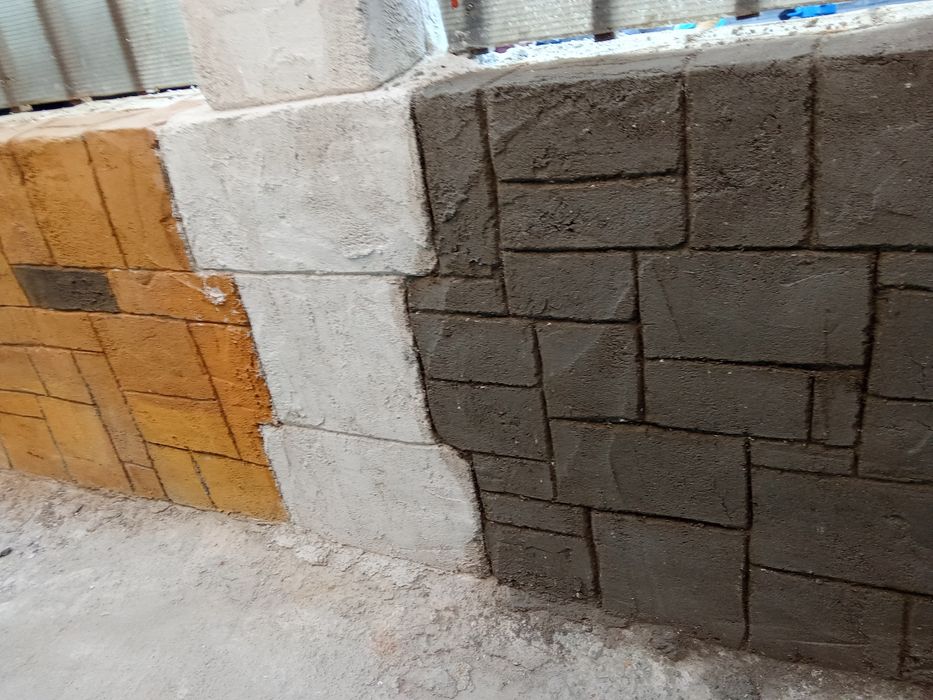 Garduri beciuri beton, fose, dulgherie, zidărie, tencuiala sculptată, amenajări beciur beton amprentat