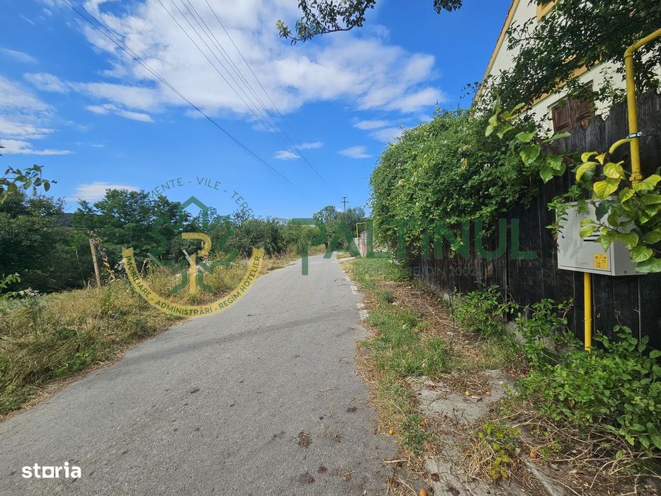 Teren intravilan de vânzare în Alămor, Sibiu, deschidere generoasă, ut