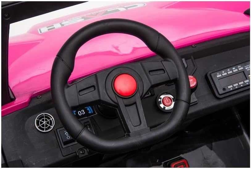 UTV electric pentru 4 copii, Kinderauto Buggy XXL , 500W 24V 14Ah pink