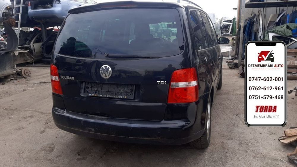 Dezmembrăm Volkswagen Touran 2005, 1.9 TDI, Cutie Automata DSG