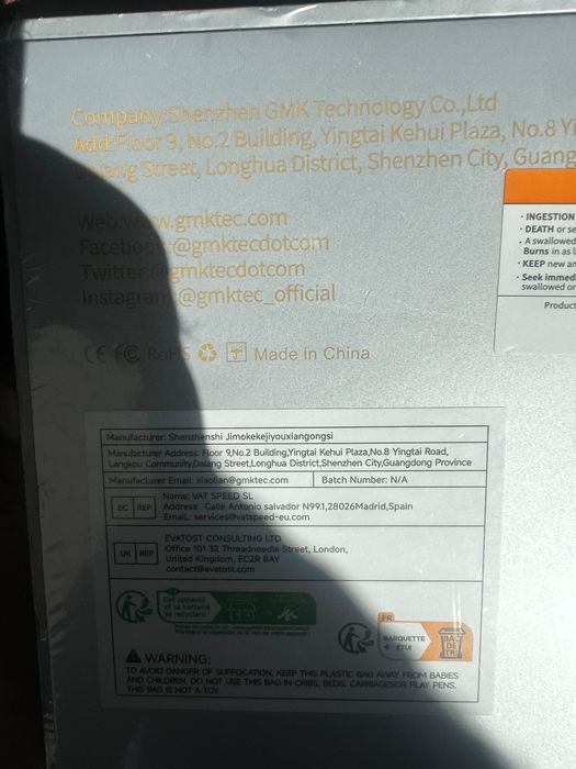 Mini PC GMKtec G3 PLUS cu procesor Intel® N150 pana la 3.6GHz, 16GB RAM, 512GB SSD, Intel® Graphics, Windows 11 Pro