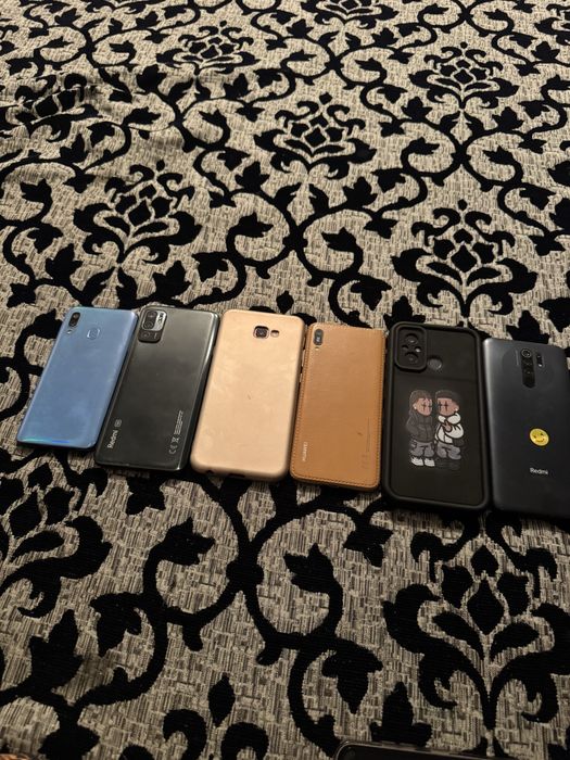 Lot 6 Telefone  cu Display-ul fisurat