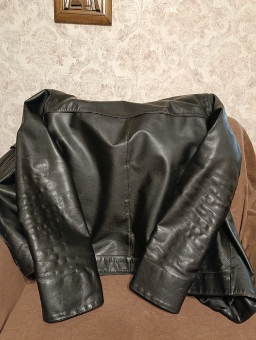 Мъжко яке телешка кожа