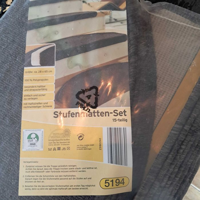 Covorase pentru o scară. Nou. Sighisoara / Mures