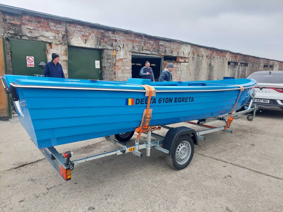 Barca noua, 6m,transport/pescuit comercial, categ C,Delta610N, 2025