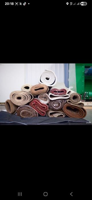 Стирка ковров кілем жуу