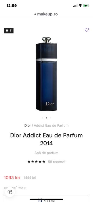Dior Addict 100 ml -eau parfum