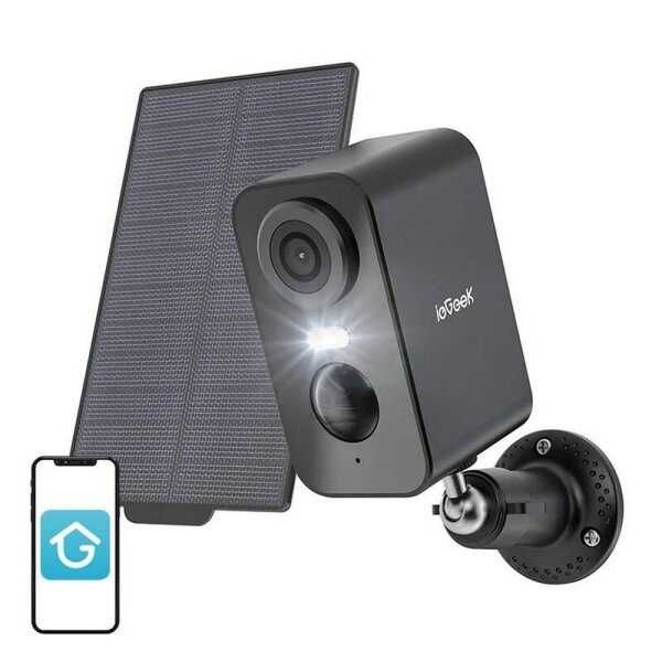 Въшна камера със соларен панел ieGeek ZS-GX3S 3MP НОВА ЧЕРНА