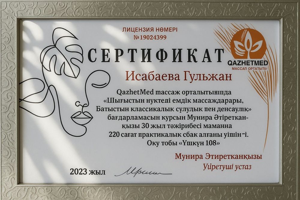 Профессиональный лечебный массаж