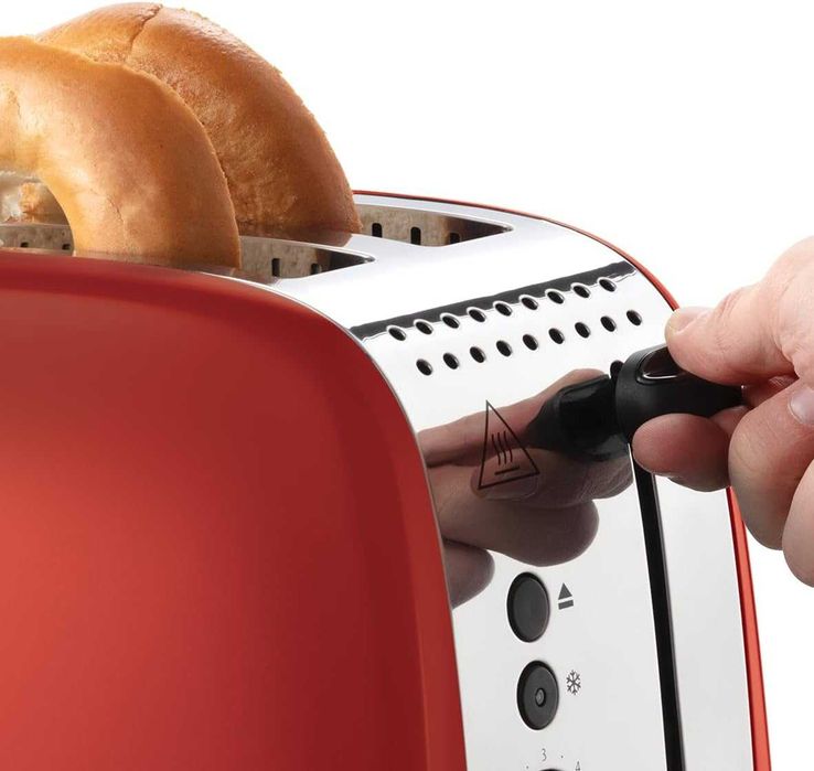 Тостер Russell Hobbs Colors Plus 26554-56, 1600 W, 2 филийки, 6 степени, Бързо препичане