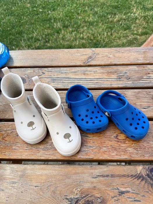 Lot papuci marimea 22 H&M si Crocs