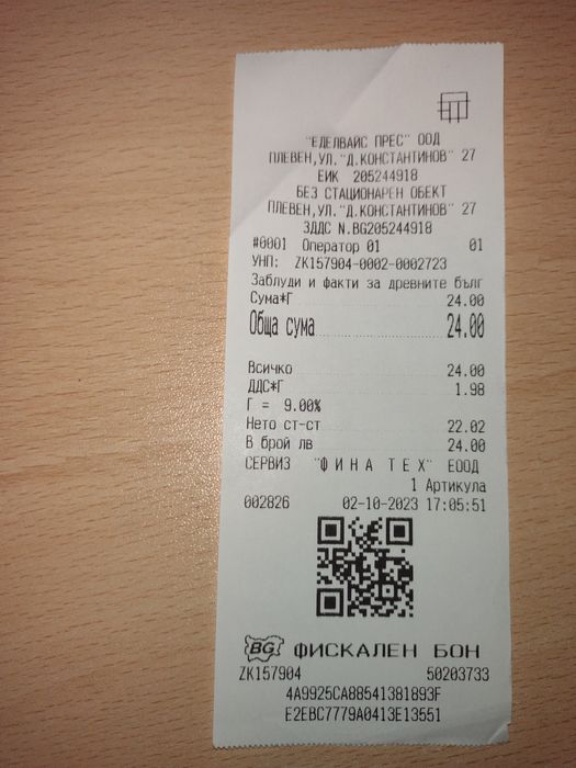 „Заблуди и факти за древните българи“ - книга 4, д-р Живко Войников