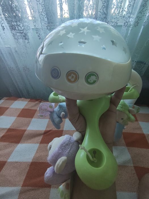Carusel muzical pentru pătuț Fisher-Price – Stare perfectă de funcționare