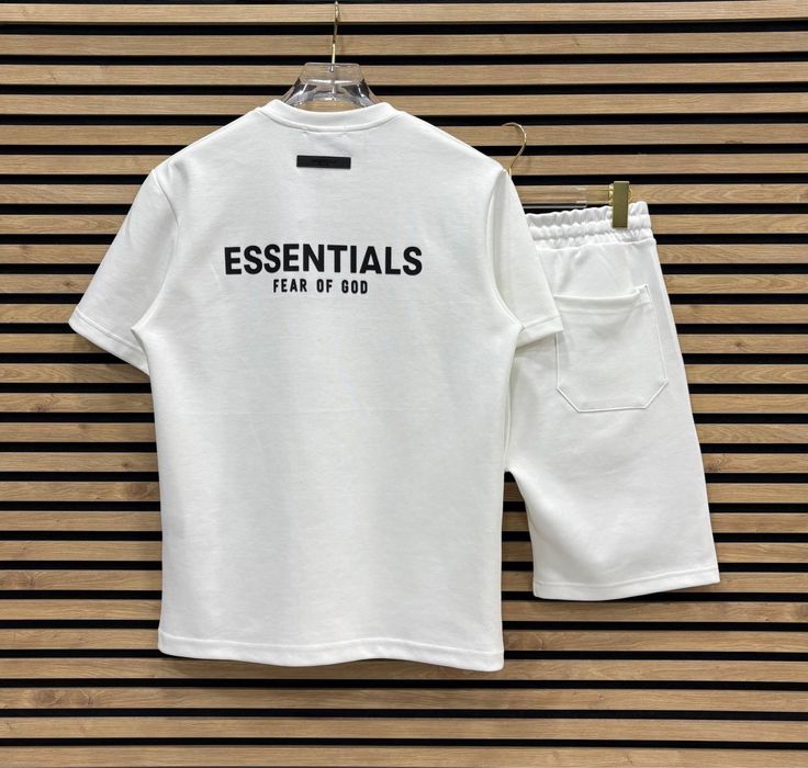 Nike / Syna World / Essentials HELLSTAR / Corteiz Летни Къси Екипи Тениска И къси панталони комплект Памук  /