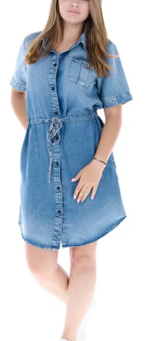 Lee coper -дънкова рокля с колан