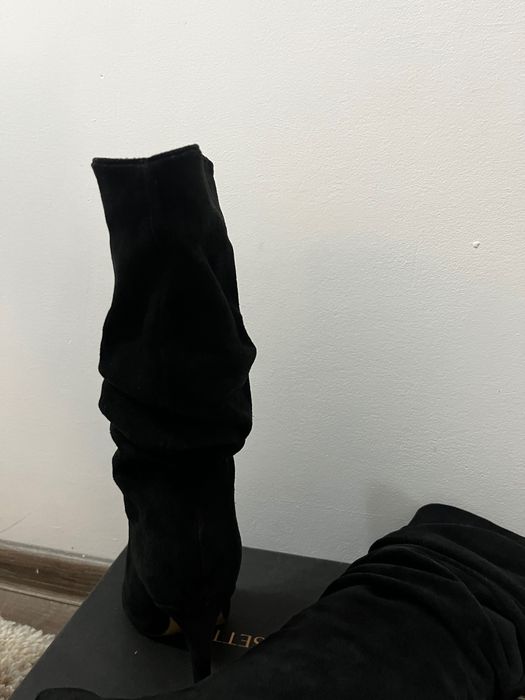 Cizme Ruiz , piele întoarsă
