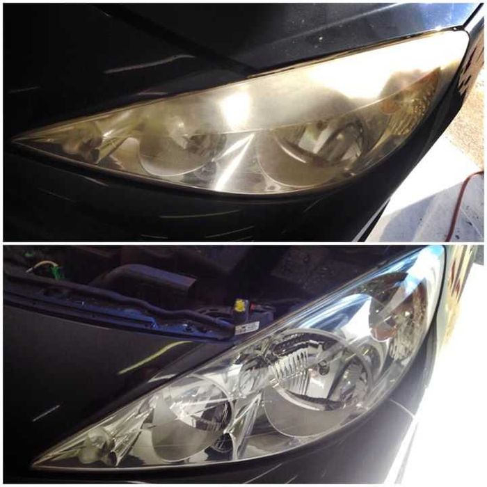 Течен полимер за фарове 800 мл. Течност полиране фарове