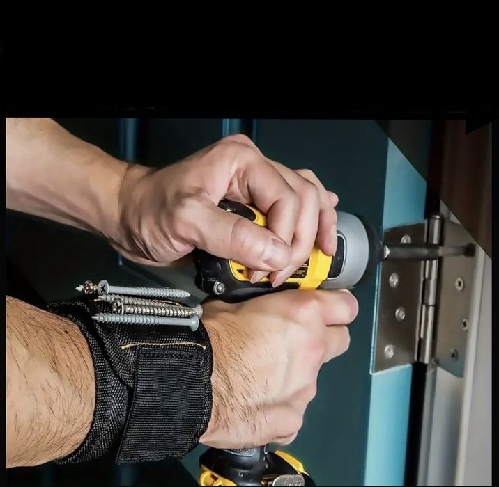 Магнитна Гривна - Задържа Винтове , Пирони , Свредла , Битове