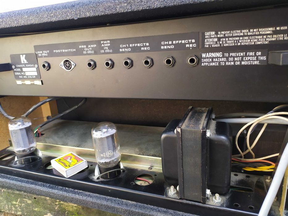 Vintage Лампов усилвател , глава за китара Kustom K Studio-USA