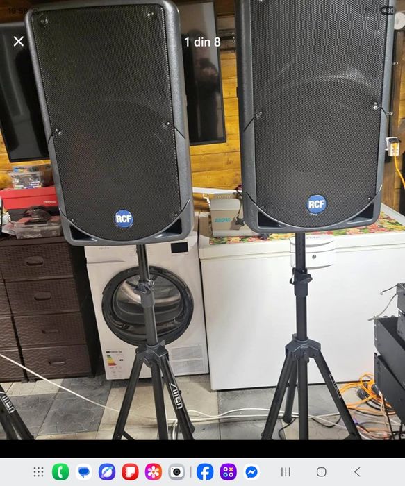 Vand boxe rcf pe 15 si basi pe 18.Am si electrovoice si rcf mk4